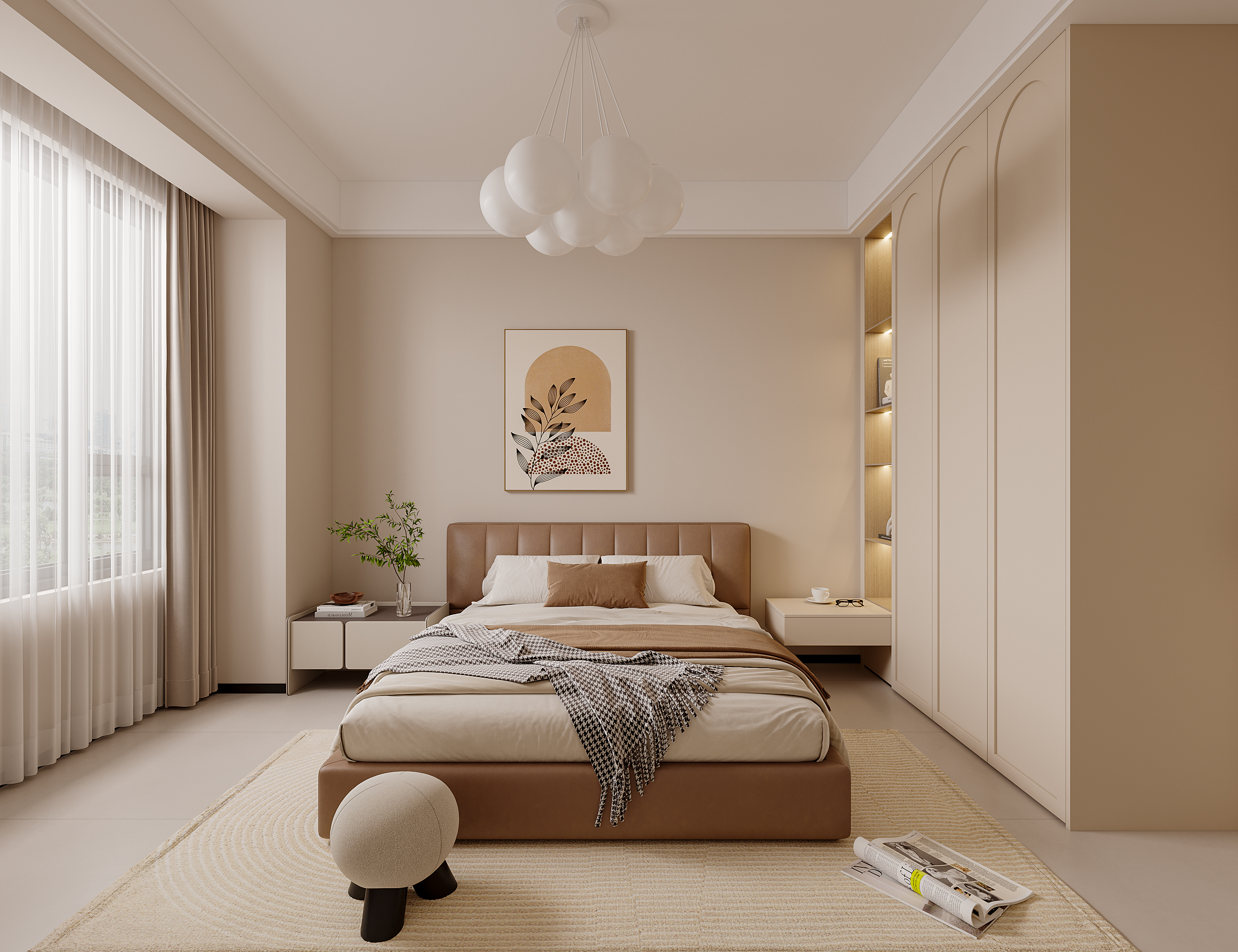 现代简约奶油风-3