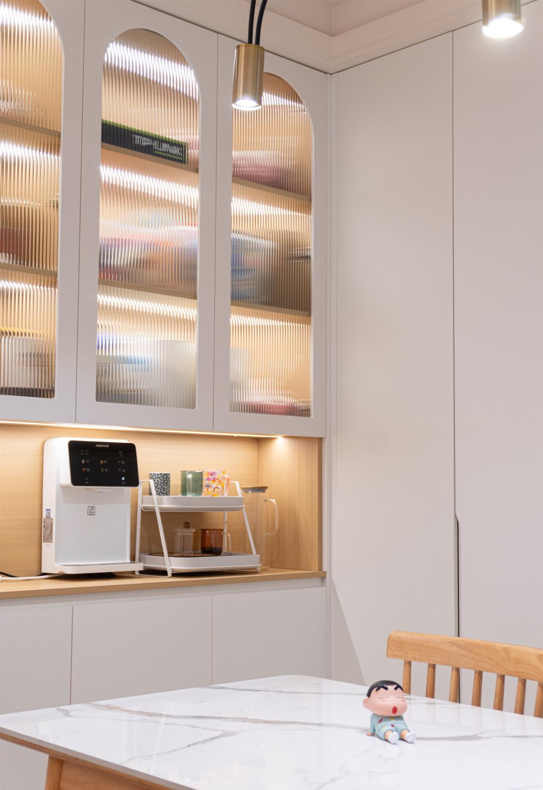 94㎡现代原木风三居室设计-25