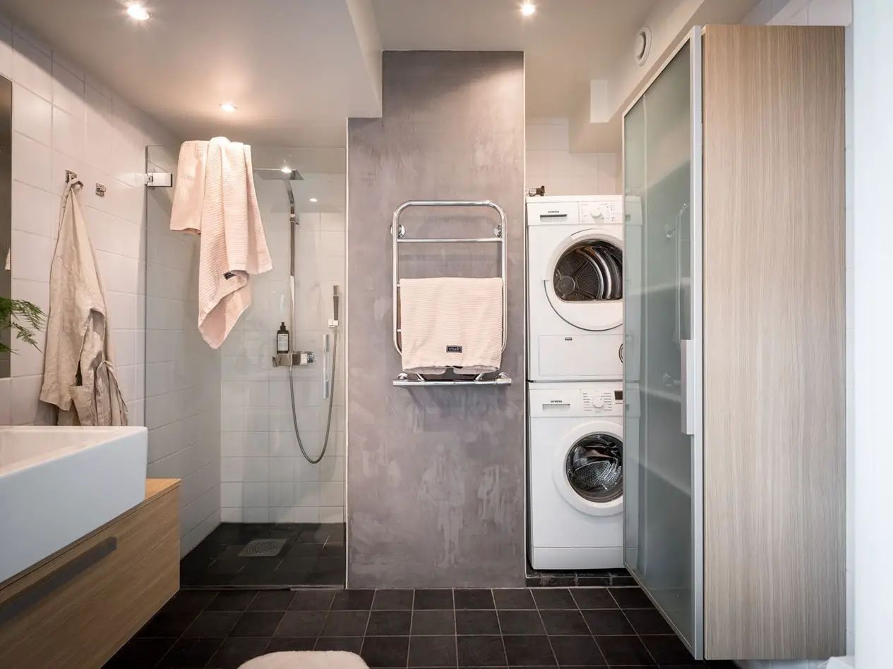 瑞典 67m2 复古舒适公寓设计-15