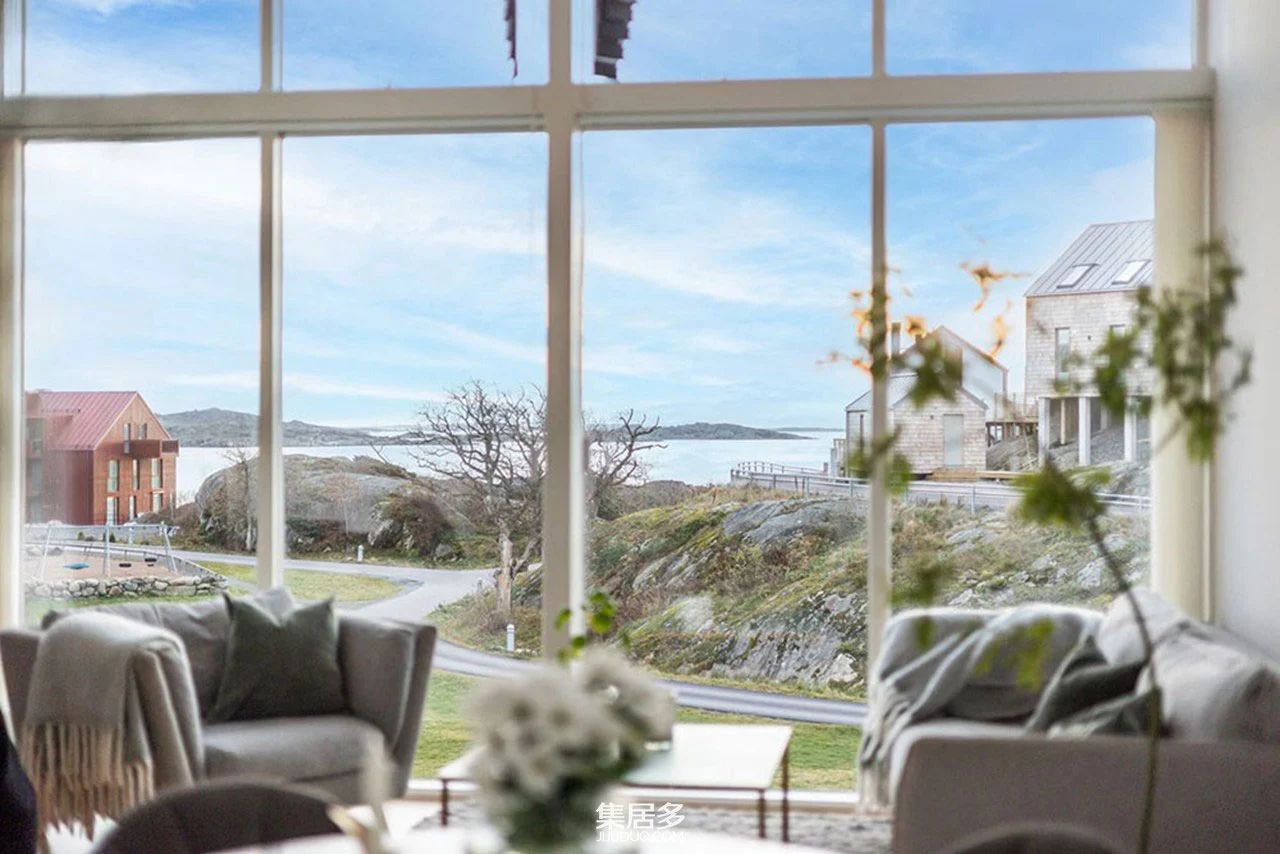 瑞典现代山地别墅-21