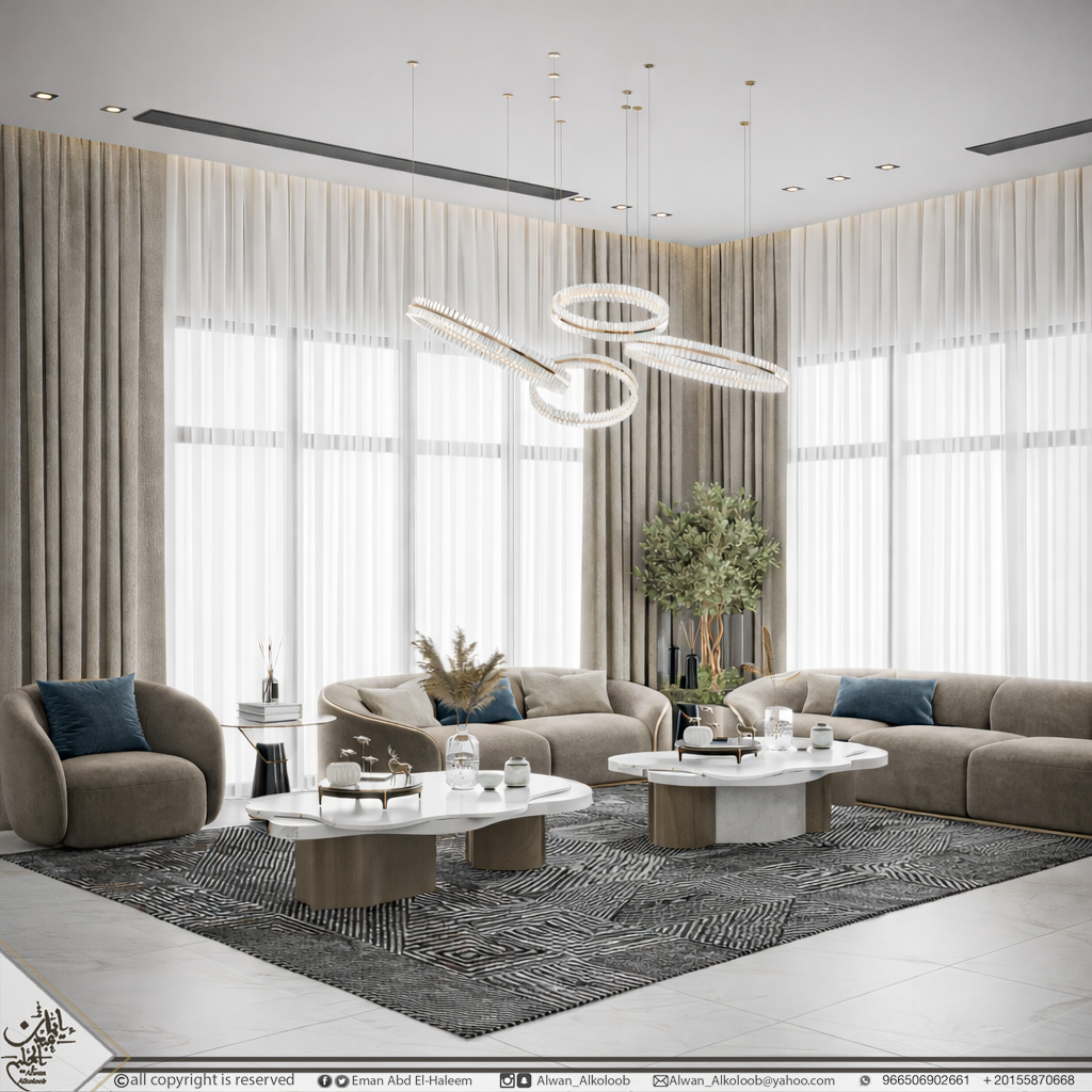 该内容可能存在拼写错误，如果Lu·ury是Luxury的错误拼写，那么准确翻译为宁静奢华客厅 -0