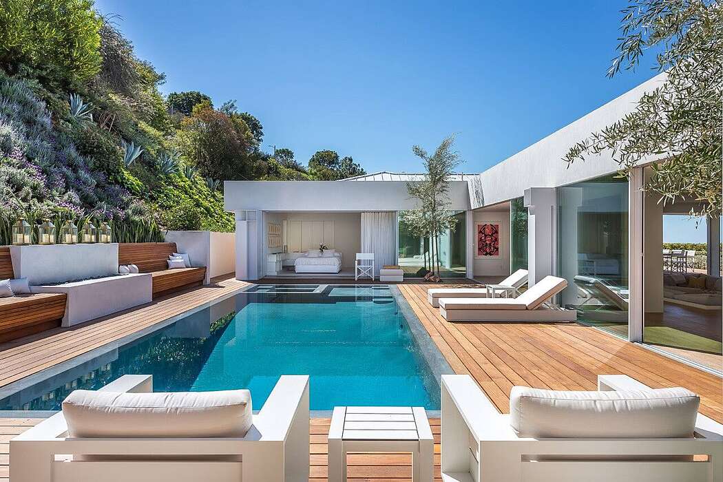 加州中世纪单层住宅的优雅演绎-1