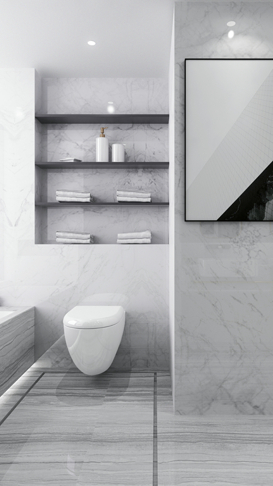 巫小伟丨苏州鑫苑国际130平公寓--现代风格-18