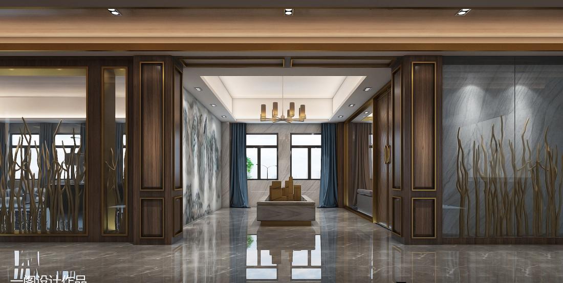 广兴大厦办公楼室内设计解读-8