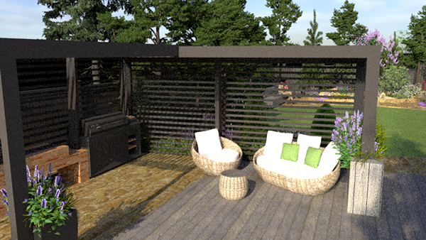 私人花园“现代 丘岗”设计项目丨俄罗斯圣彼得堡-11