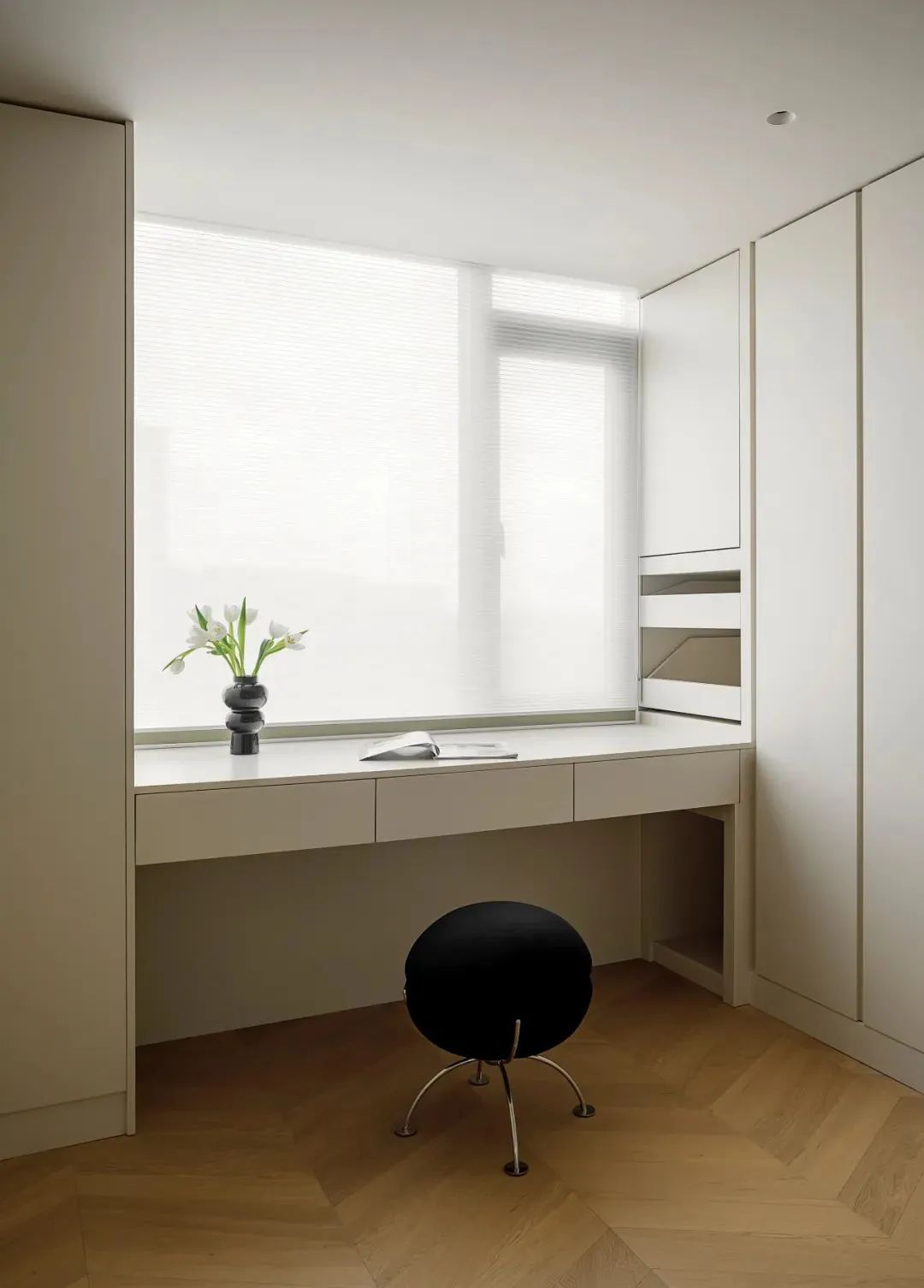 200㎡轻法式复古私宅，清冷文艺感拉满 | 意森空间设计-108