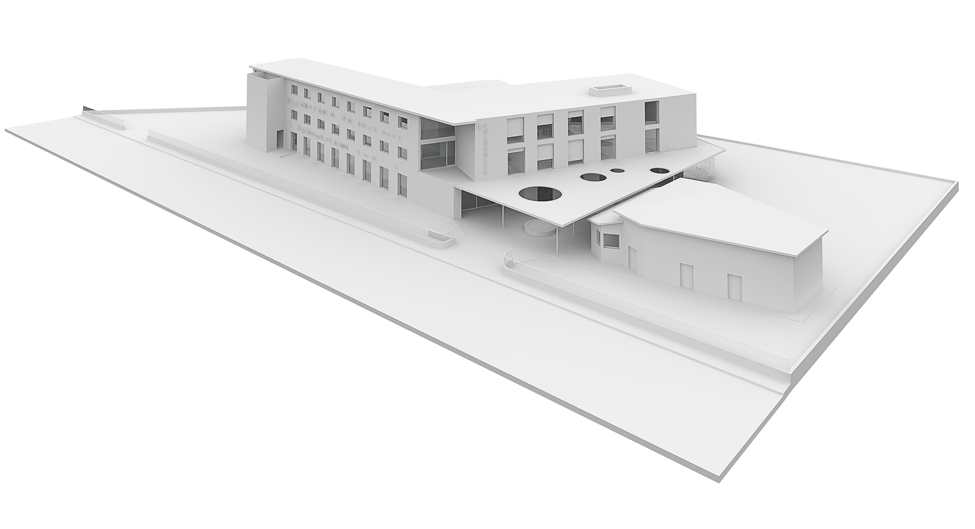 2015 年建造的中学校舍室内设计解读-4