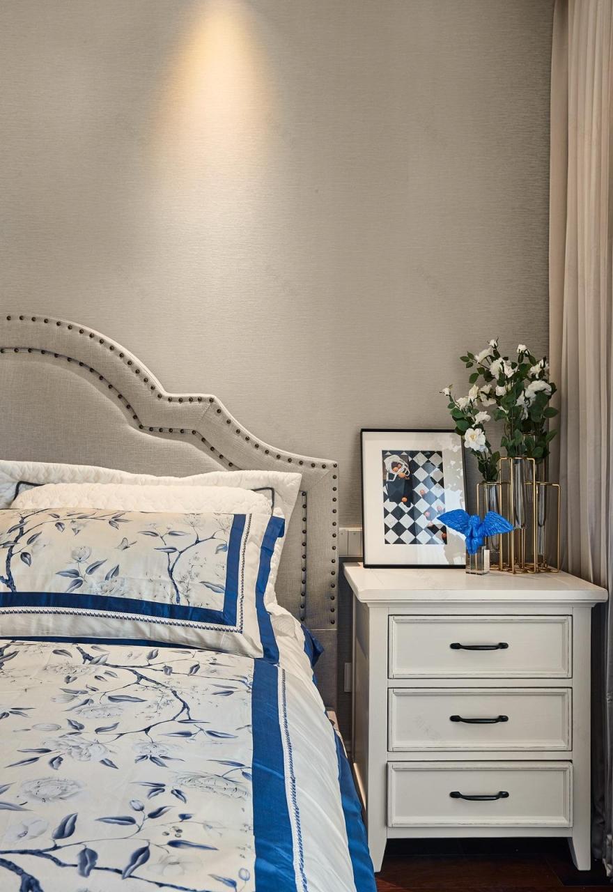 轻奢法式学区房设计-24