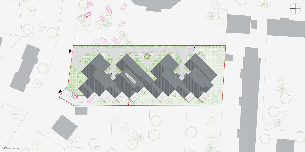 36套集群式集体住宅丨法国丨CoCo architecture-3