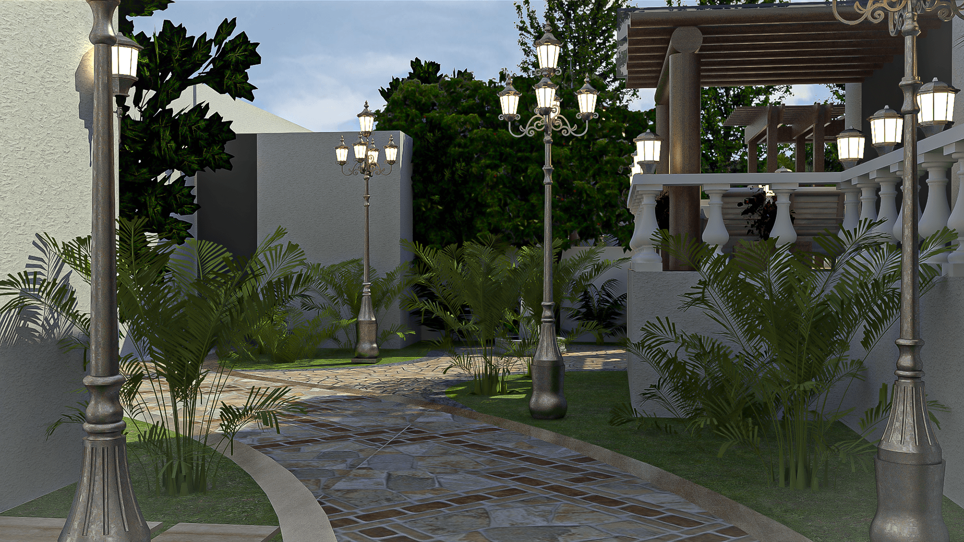 私人别墅景观-16