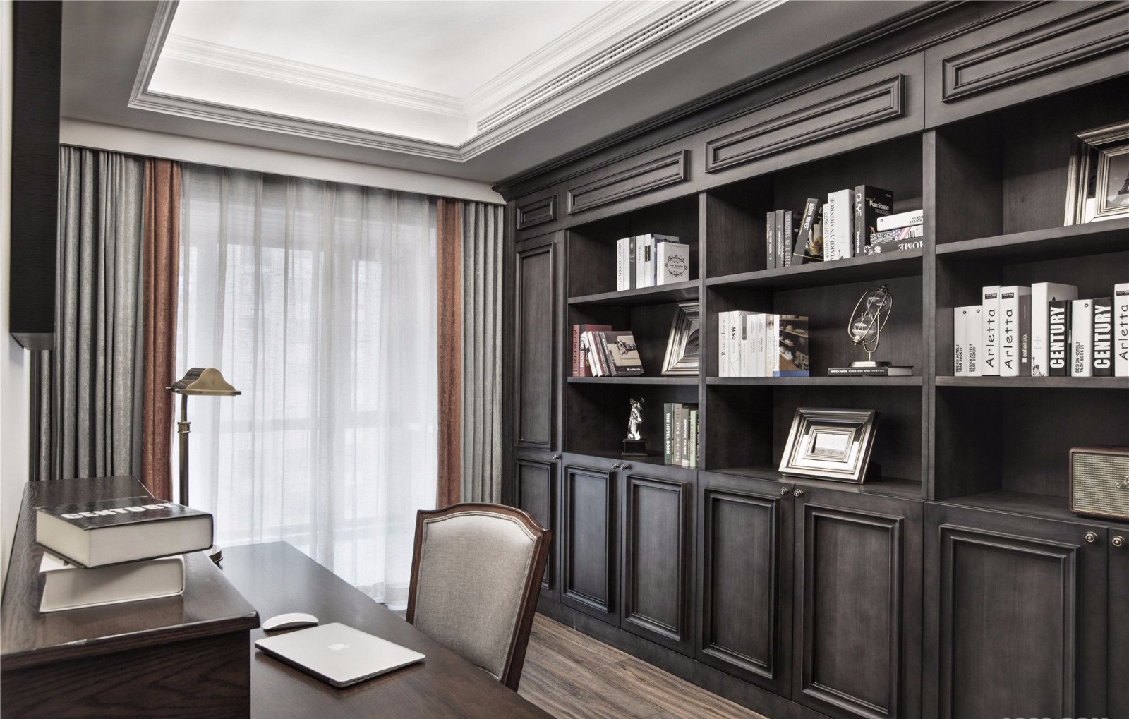 New England——245㎡暗黑系公寓  朱庆礼-9