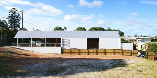 零电费太阳能屋顶住宅丨澳大利亚布里斯班丨James Russell-11