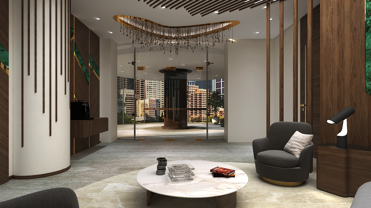 Office lobby & Presentation Room-4