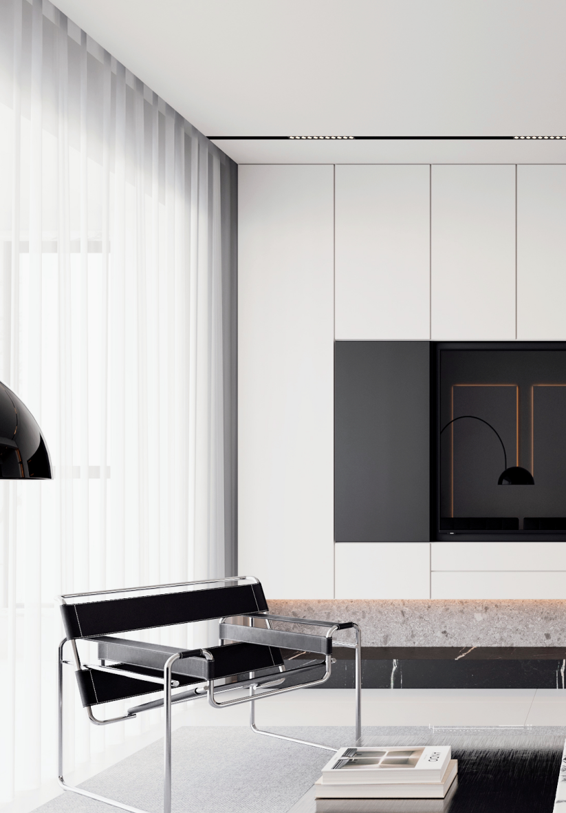 瑞华苑极简空间设计丨张腾飞-29