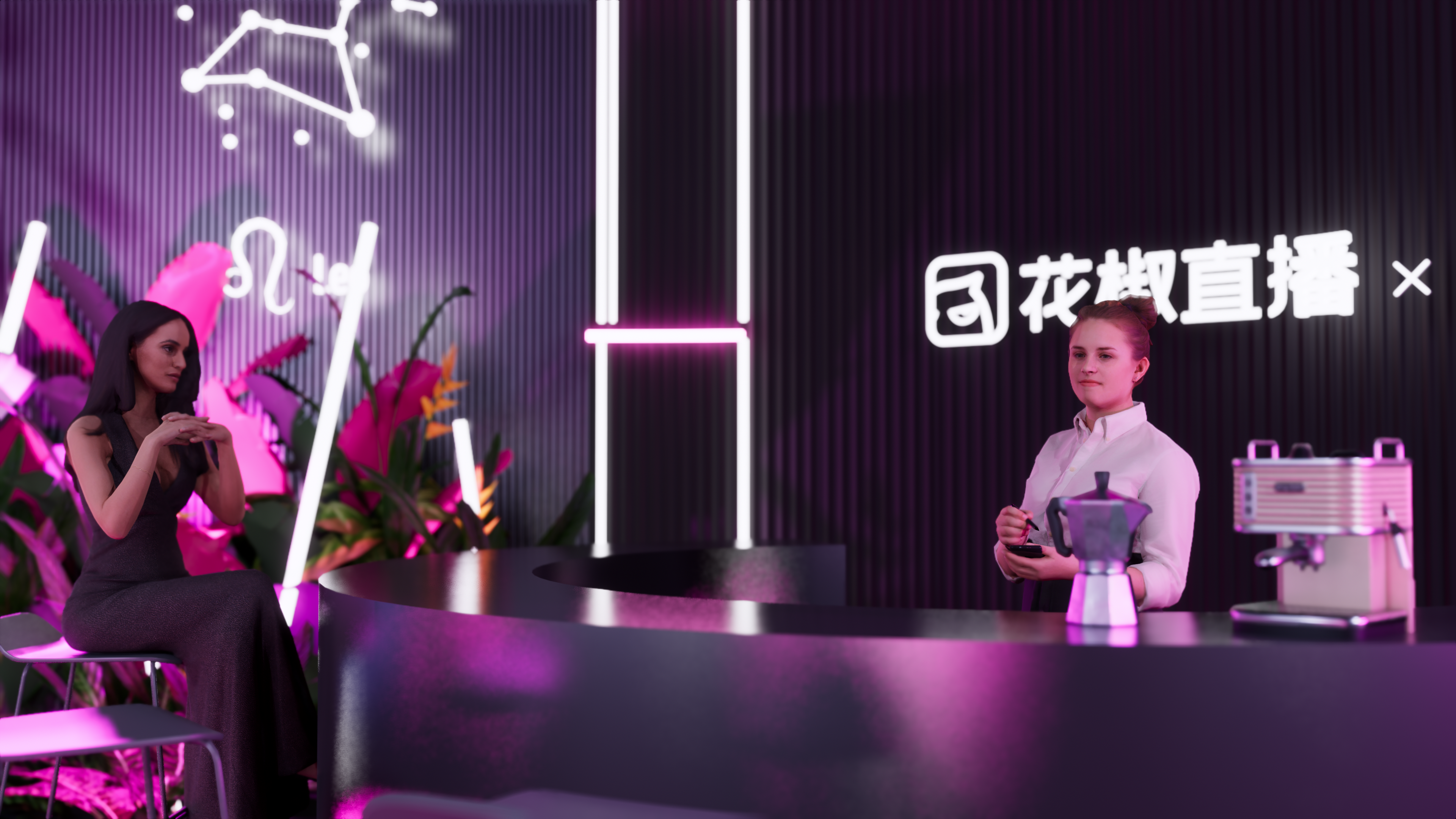 花椒2022 花房之夜年度盛典舞台设计-37