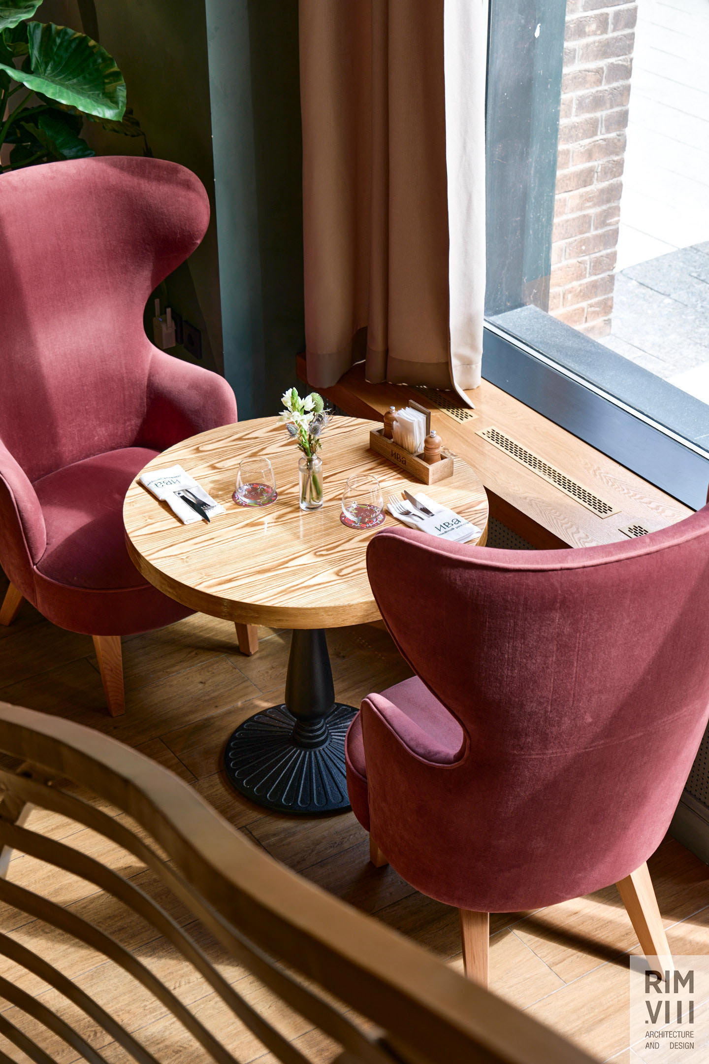 Interior design of family restaurant Iva | RIM.VIII-13