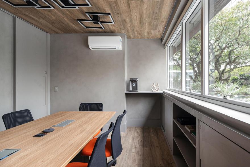 Dantas & Passos Arquitetura 打造开放式企业空间-12