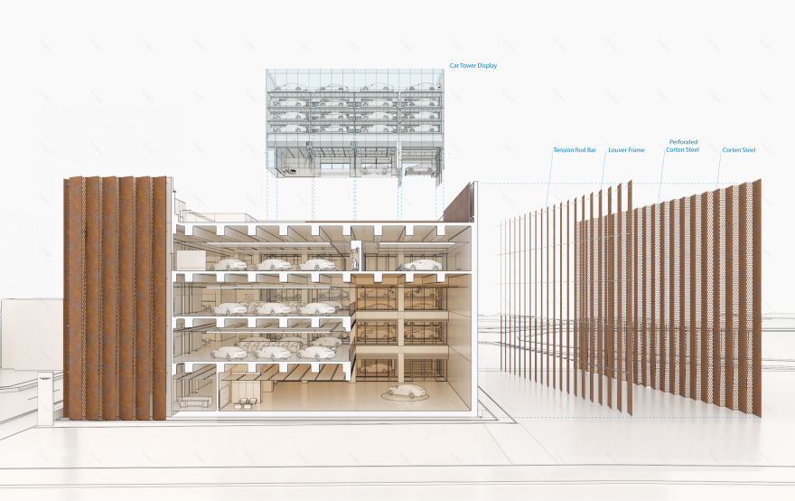 首尔 Genesis Suji 汽车展示厅丨韩国首尔丨Suh Architects-23