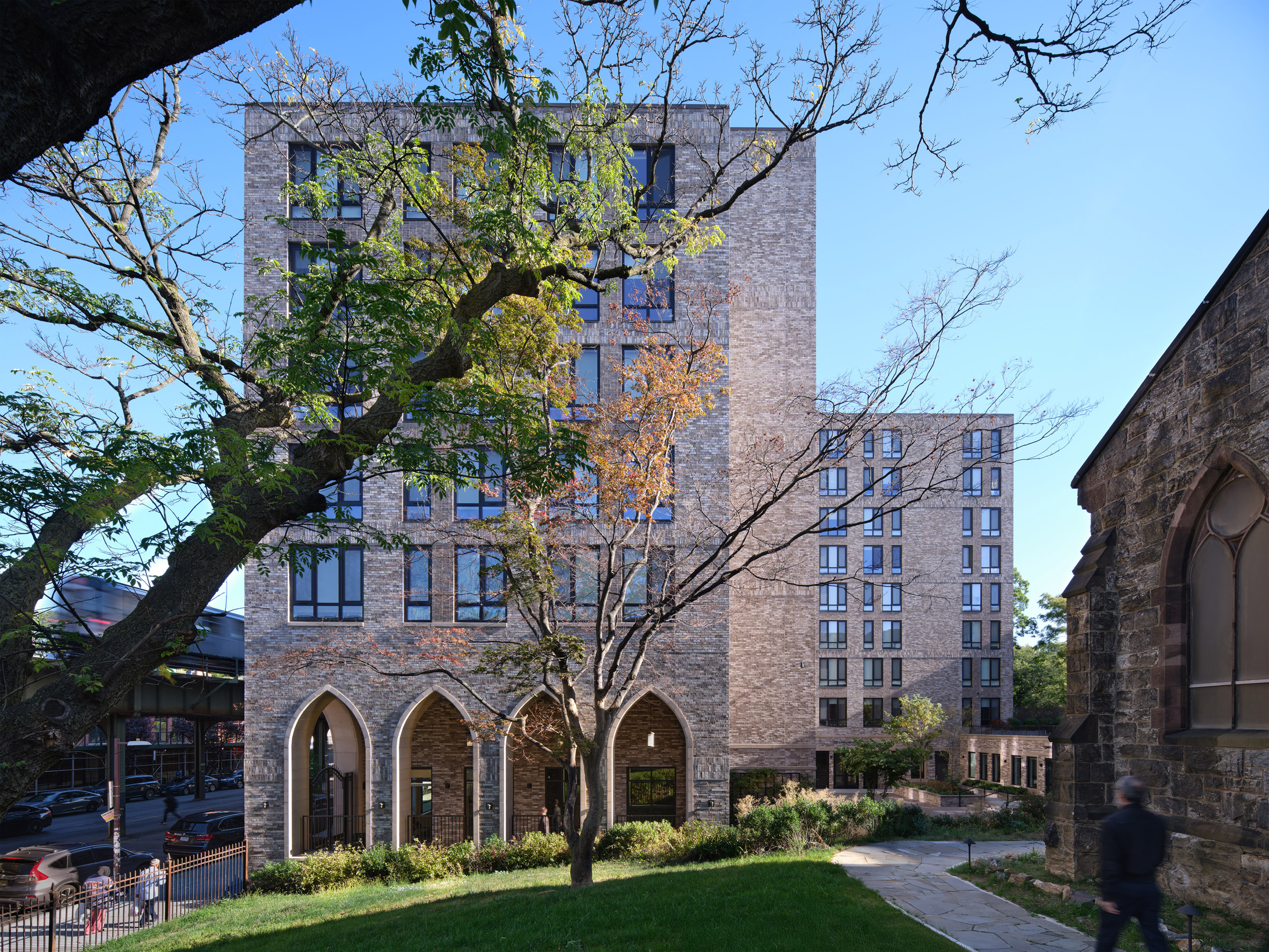 St James Terrace社会住房项目丨美国纽约丨Dattner Architects-7