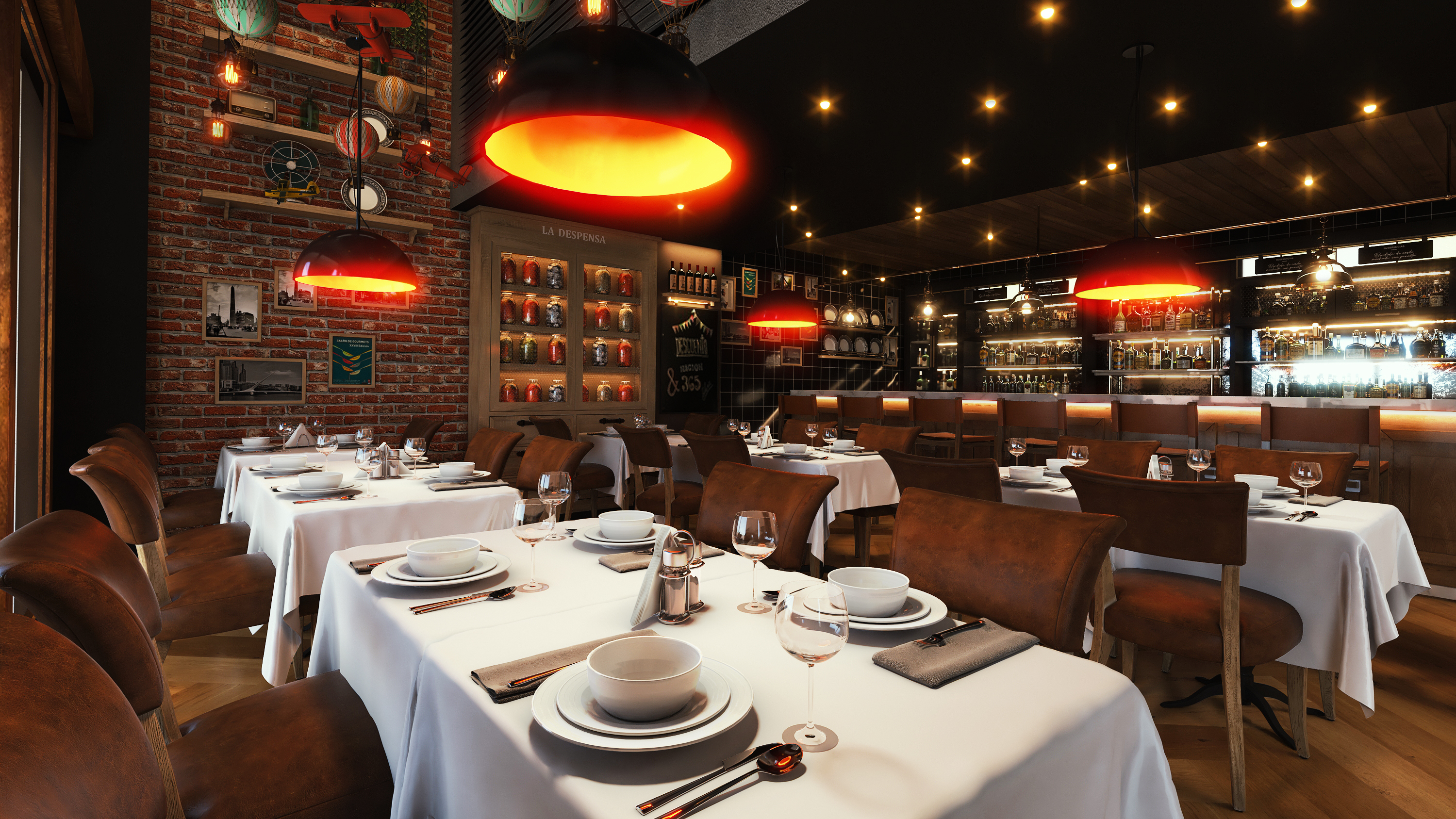 LA CABRERA BARCELONA 室内及商业立面设计丨西班牙巴塞罗那丨@estilosgraficos-4