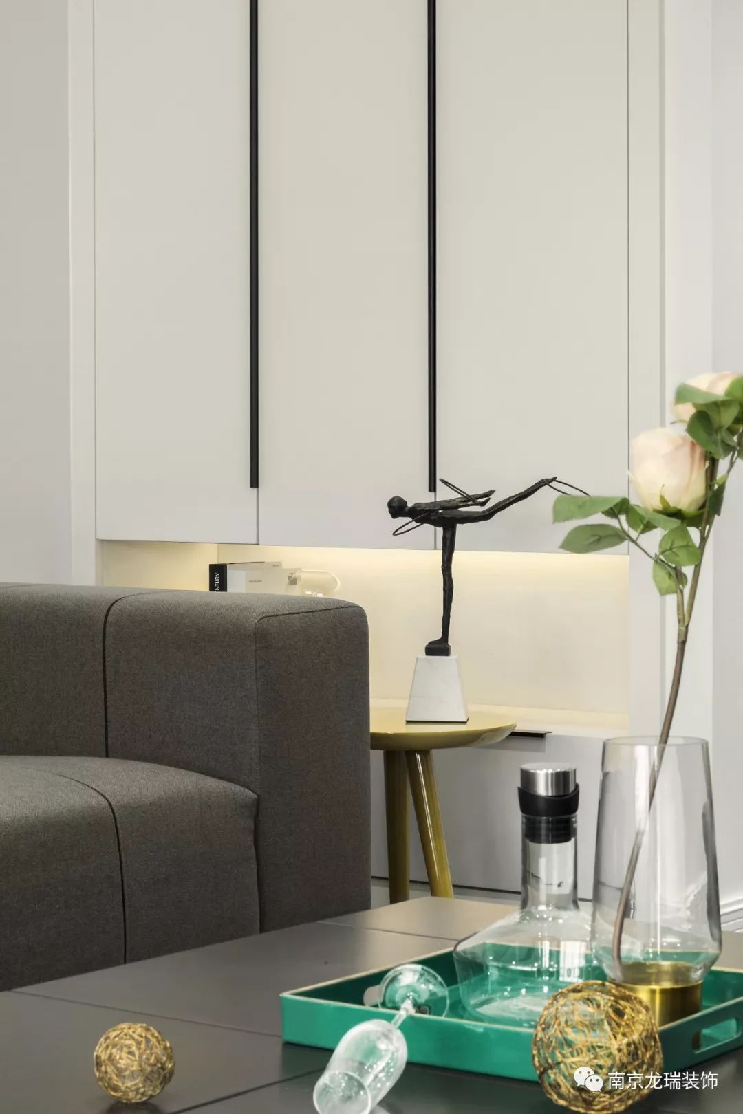 纯净高级灰，打造温馨浪漫爱巢-23