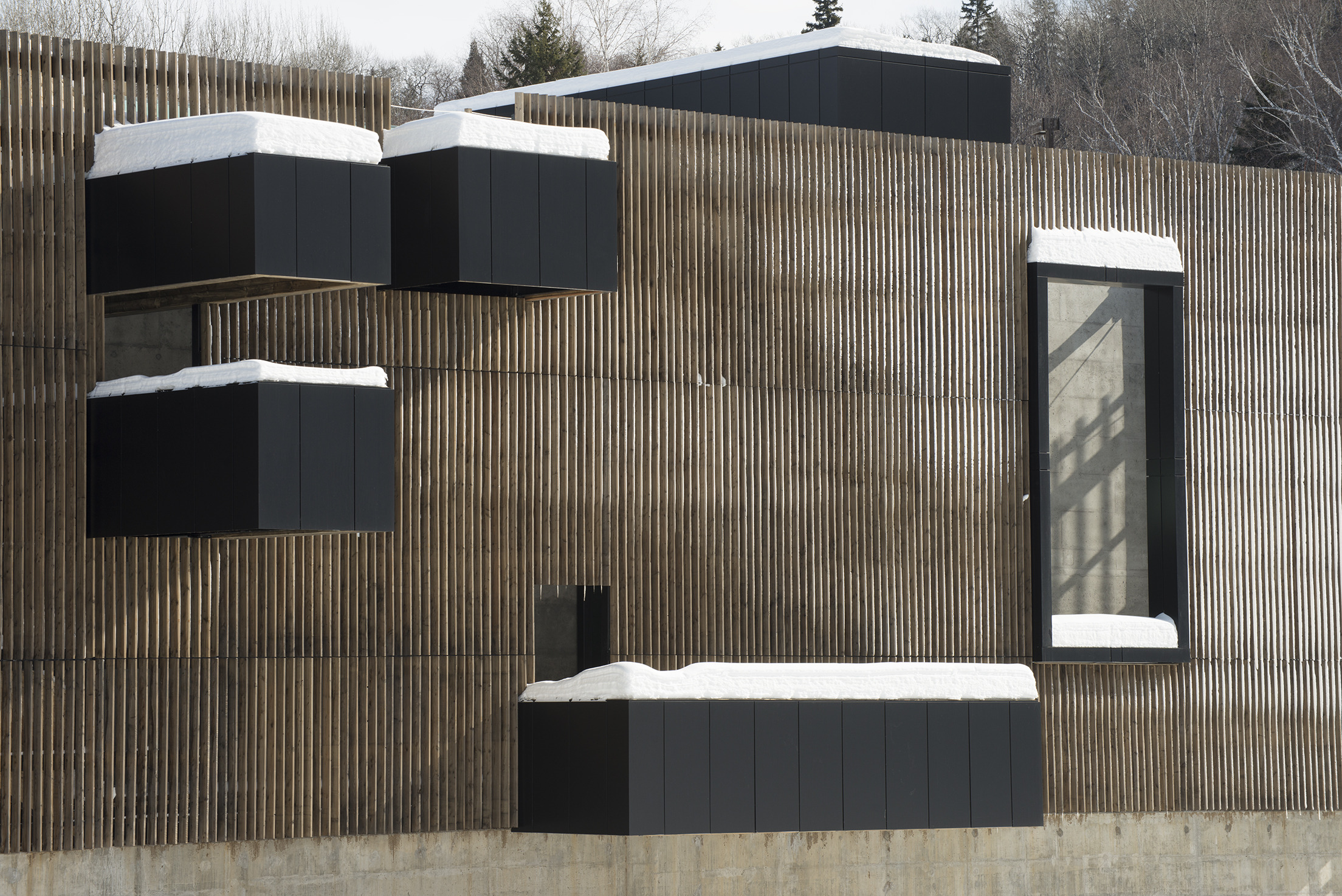 废弃村庄的重生 · Val·Jalbert 历史村落的现代整合-5