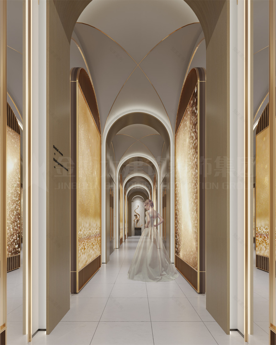 永昌苑婚礼酒店装修设计丨中国新乡丨金博大建筑装饰集团-14