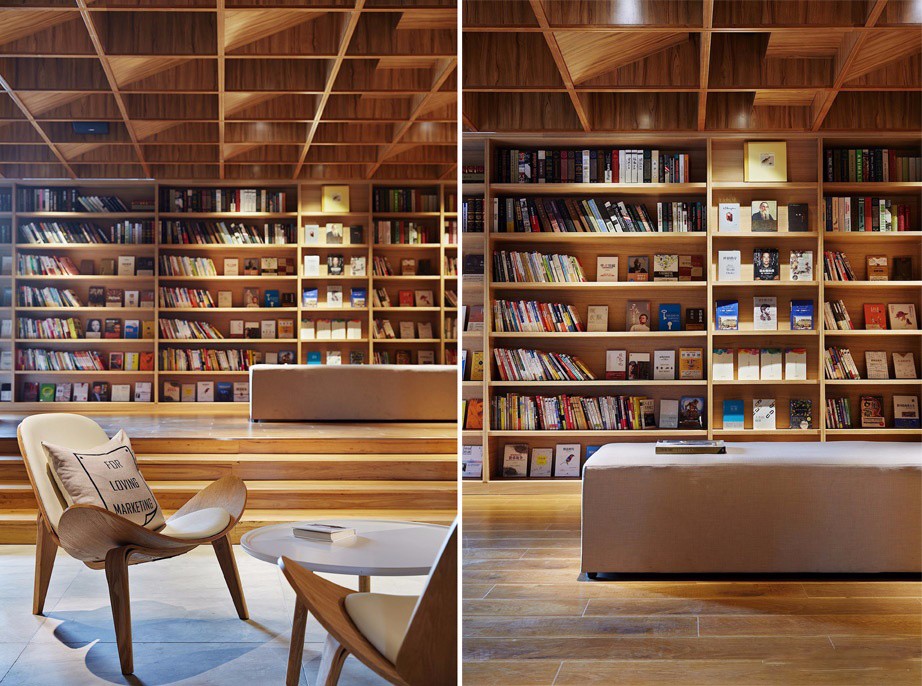 回归本质的图书馆式办公空间-5