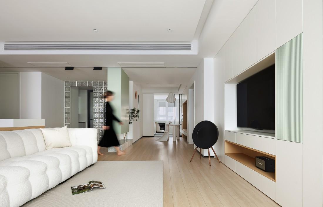 实用主义三口之家的精致改造丨中国宝山-17