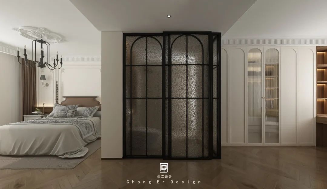 泰山院子中古奶油风设计丨中国泰安丨虫二设计-28