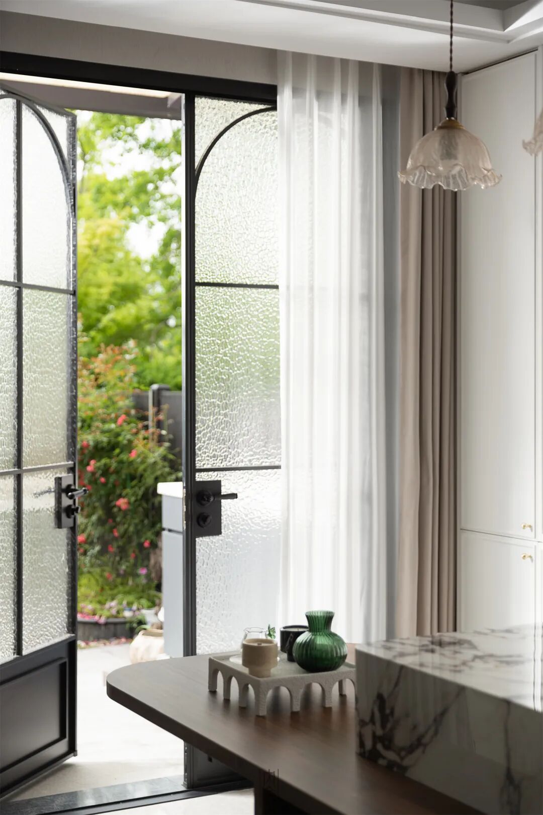 内舍软装丨235㎡下叠法式混搭风，赋予空间由线条、色彩、层次激发出的趣味碰撞！-32