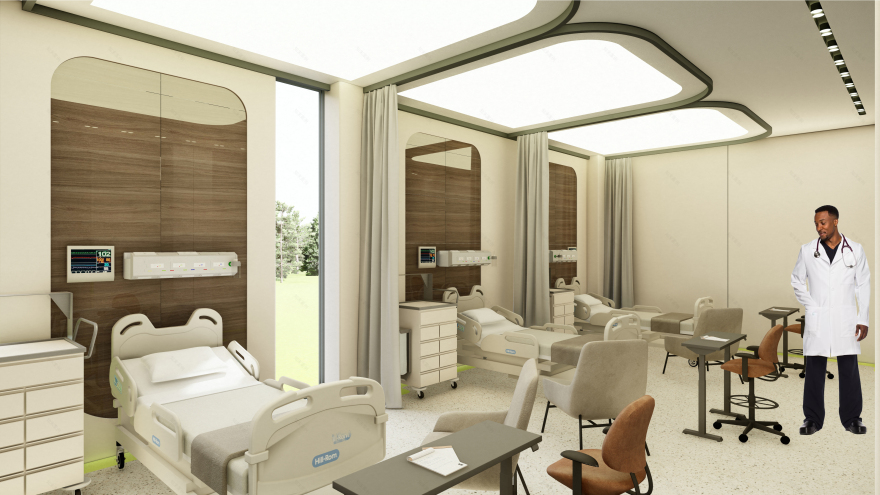 土耳其 Reale 医院室内设计丨Selim Senin,Cemil pamukcu,Alev Doru-45