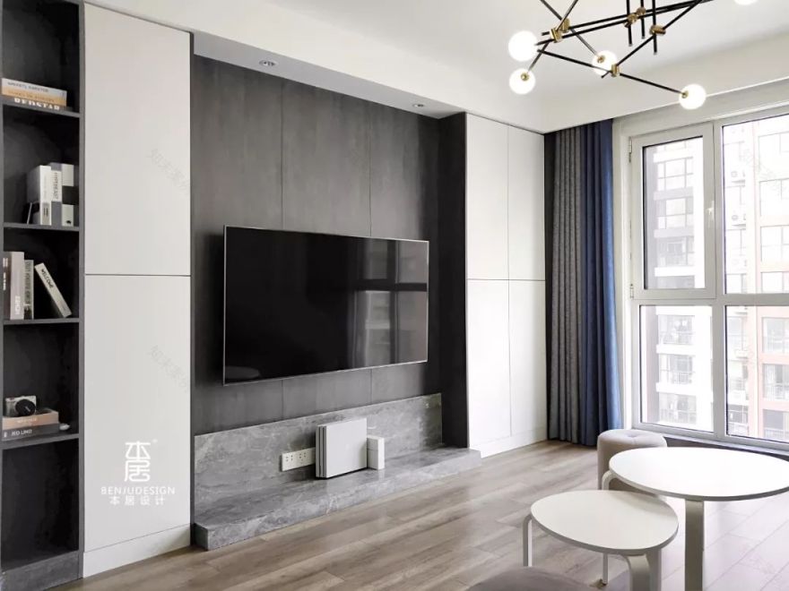 简约经济宅 | 95 平两室两厅设计与省钱攻略-25