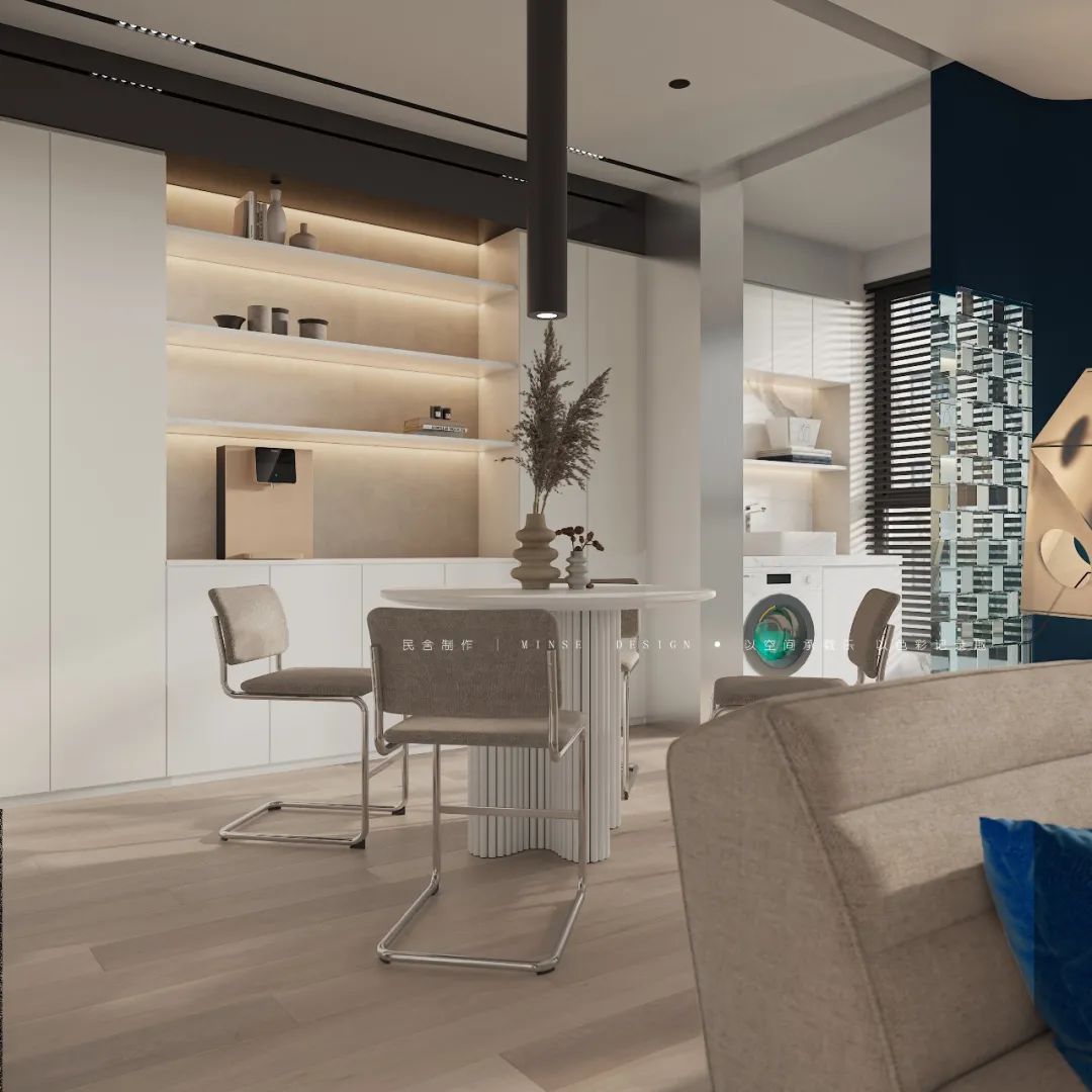 音乐老师的深色调温暖之家-24