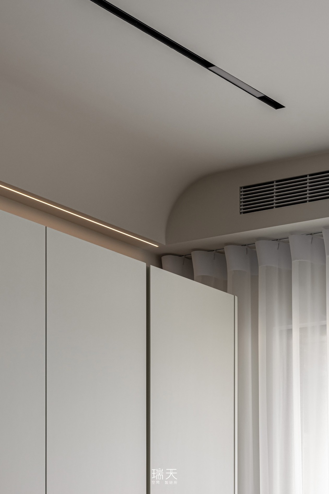 纯白简约风，简单的温馨！| 瑞天空间设计-10