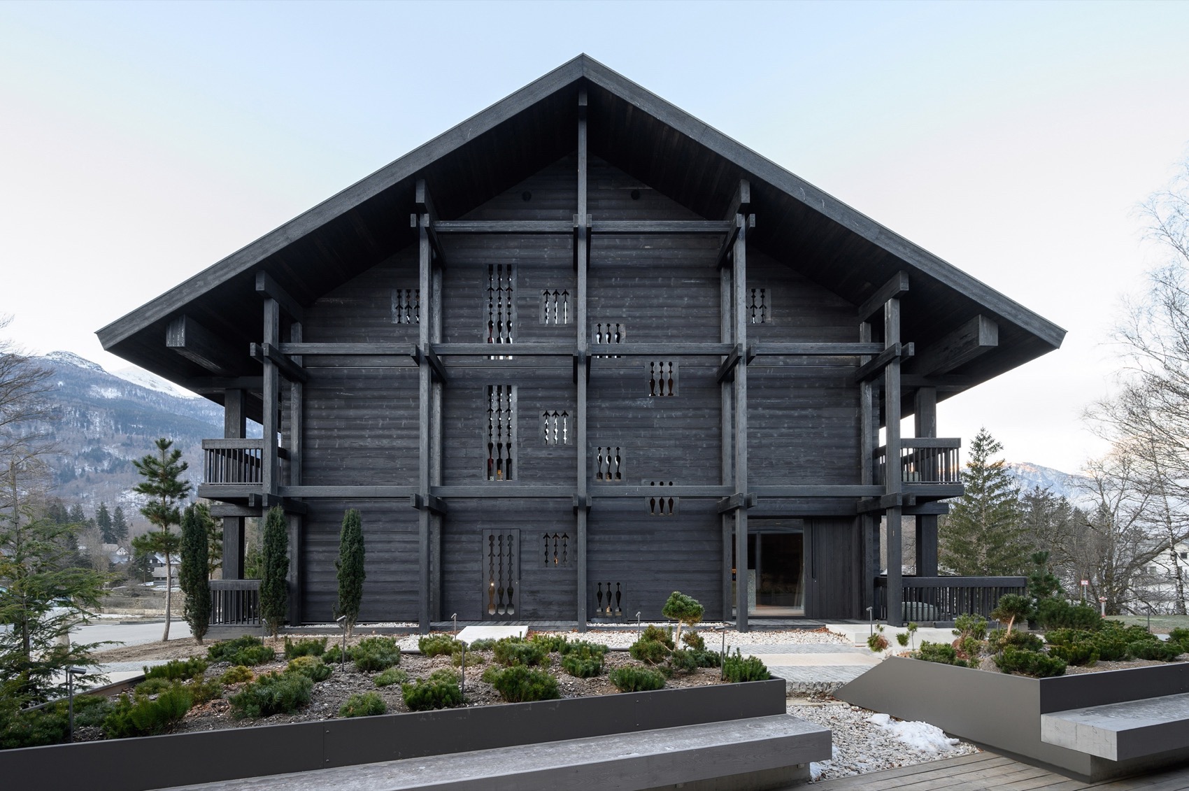 高山酒店(Muhr别墅重建项目)丨斯洛文尼亚丨OFIS ARHITEKTI-17