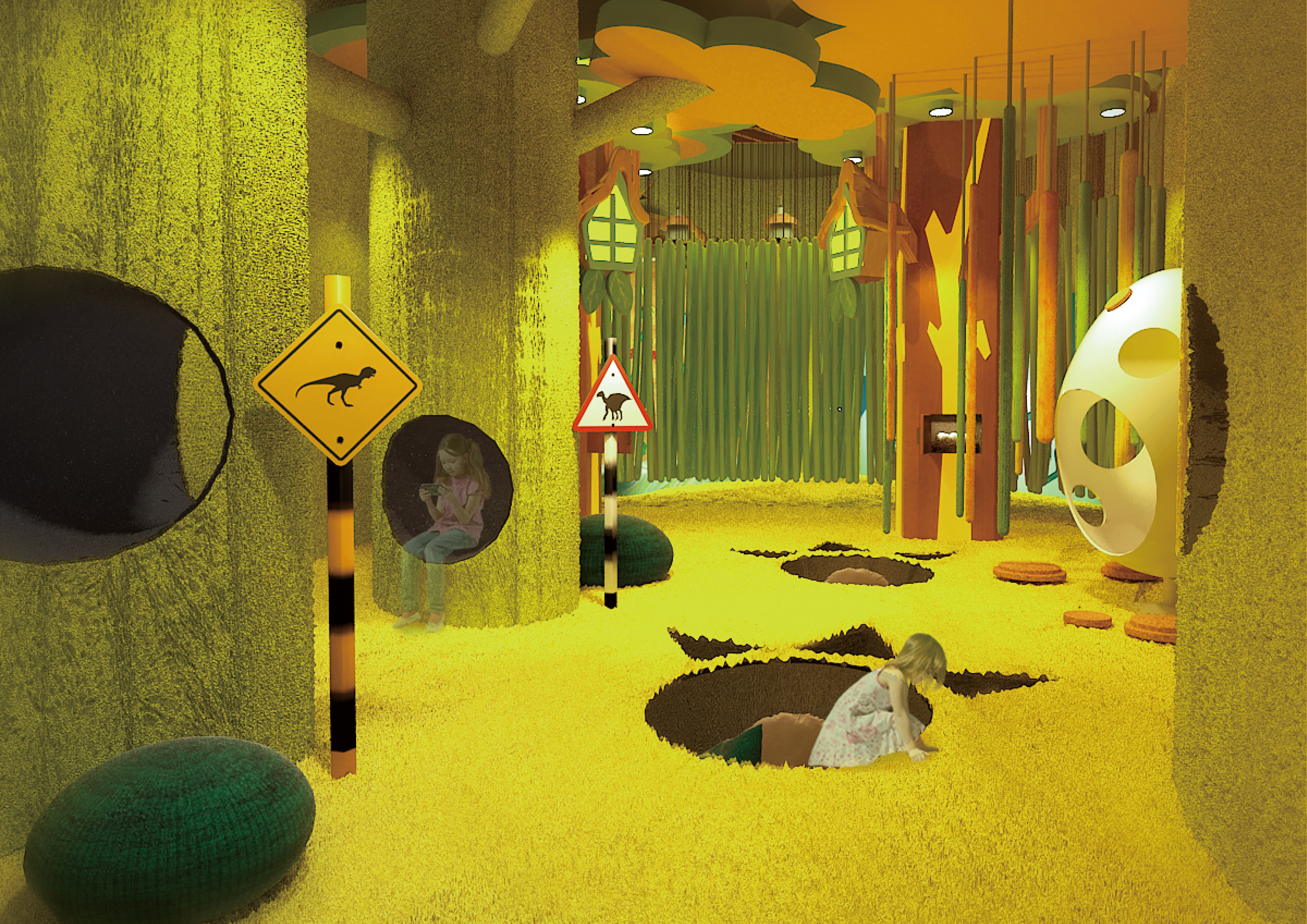 《窃蛋物语》河源恐龙文化体验馆—广美毕业设计作品_Reksa丨中国广州丨ReksaiDJM-24