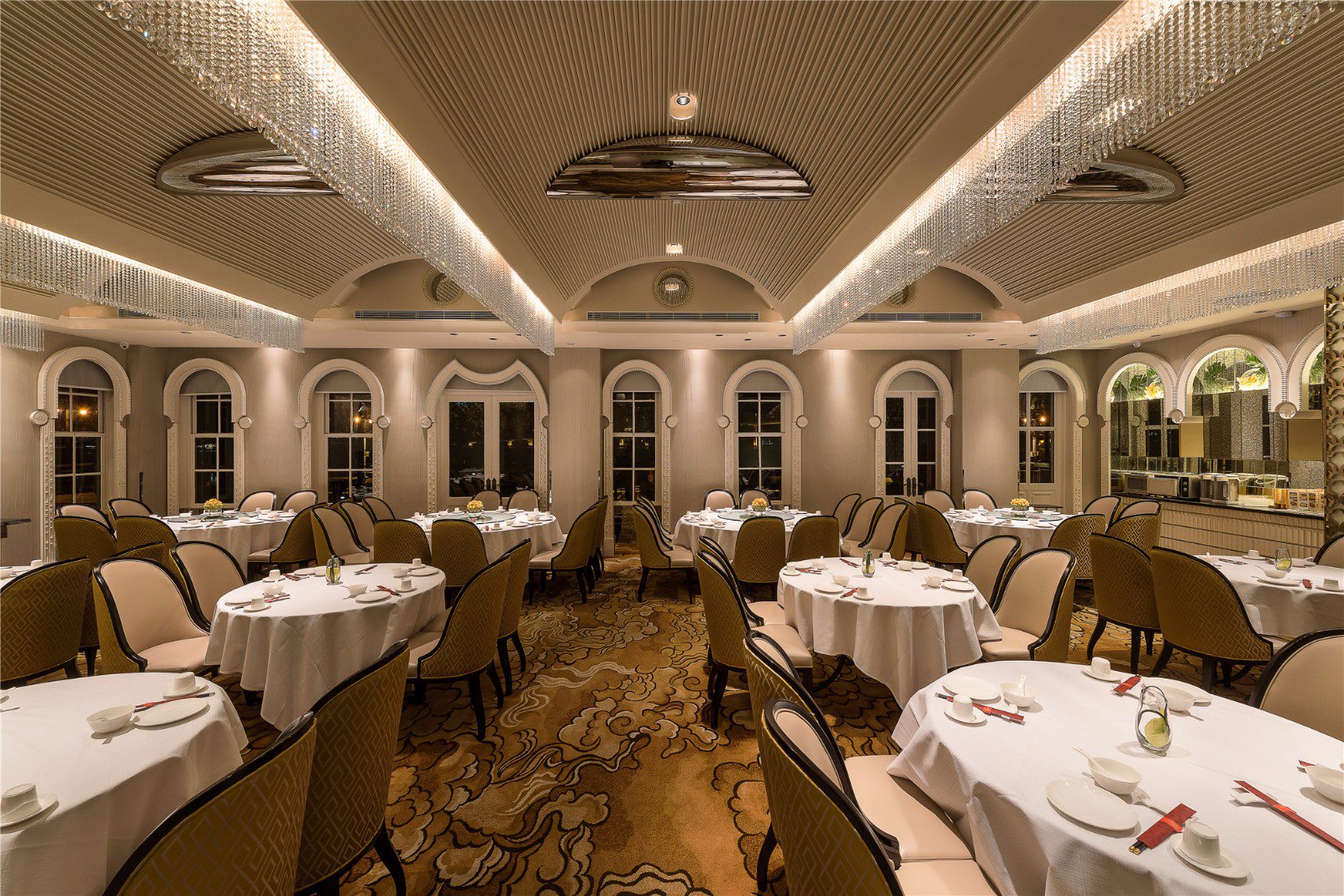 1500㎡金悦轩海鲜火锅酒家  OFA飞形设计-19