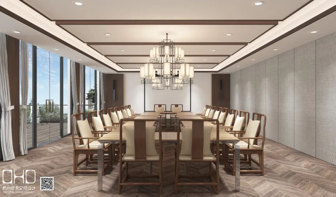 阳陂湖生态湿地景区餐厅 | 新中式风格的演绎-30