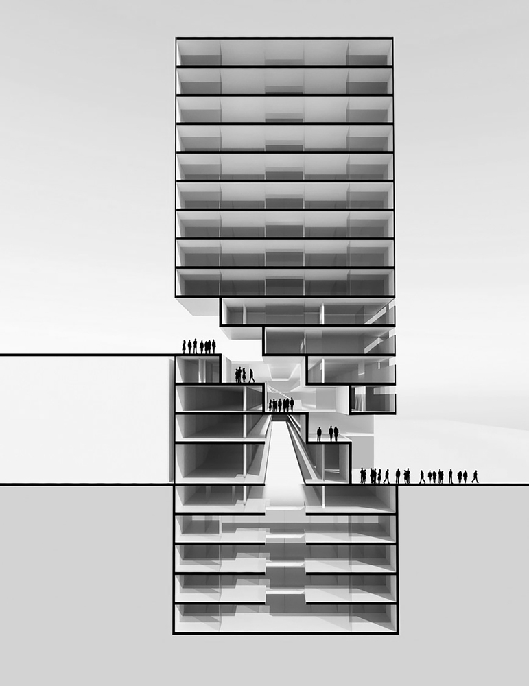 新 Plasco 商业建筑丨伊朗德黑兰丨KRDS-50