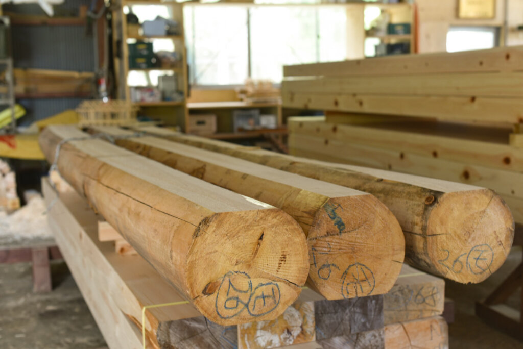 恵那の石場建て３　刻み丨水野设计室-20