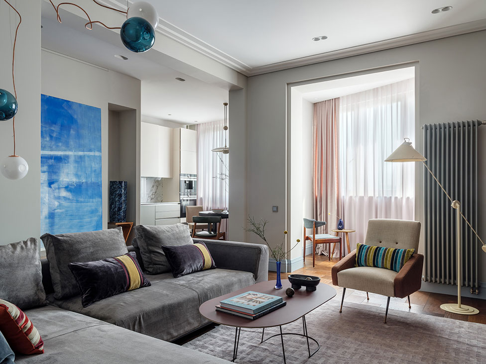 设计师Ekaterina Isakova：一个适合自己的公寓-1