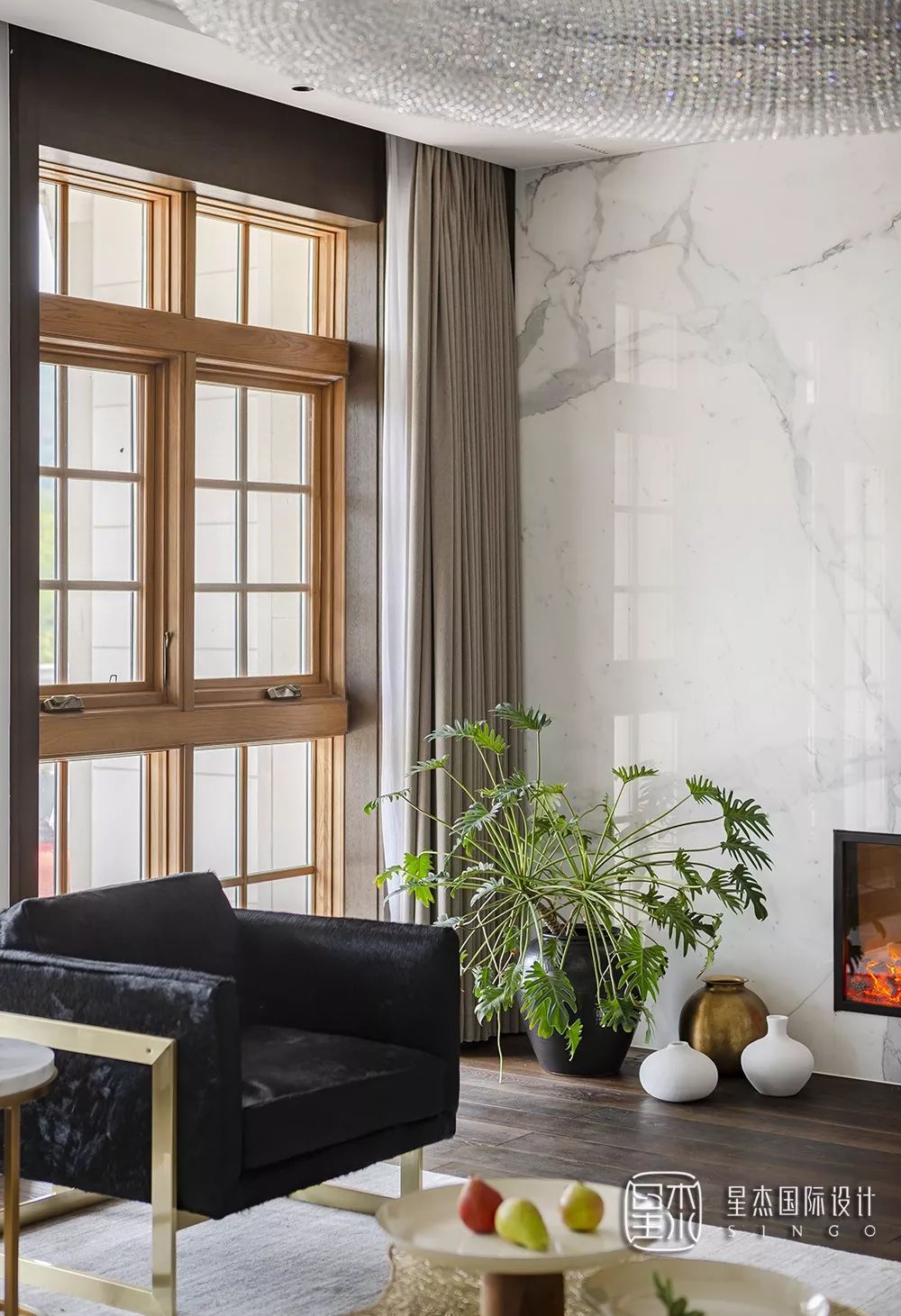 御景湾现代美式家居丨李鸣-10