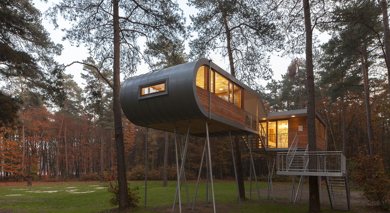 The Great Design Treehouse 10 บ้านต้นไม้ดีไซน์ wow | ออกแบบ ตกแต่งภายใน by Bareo&Isyss-26