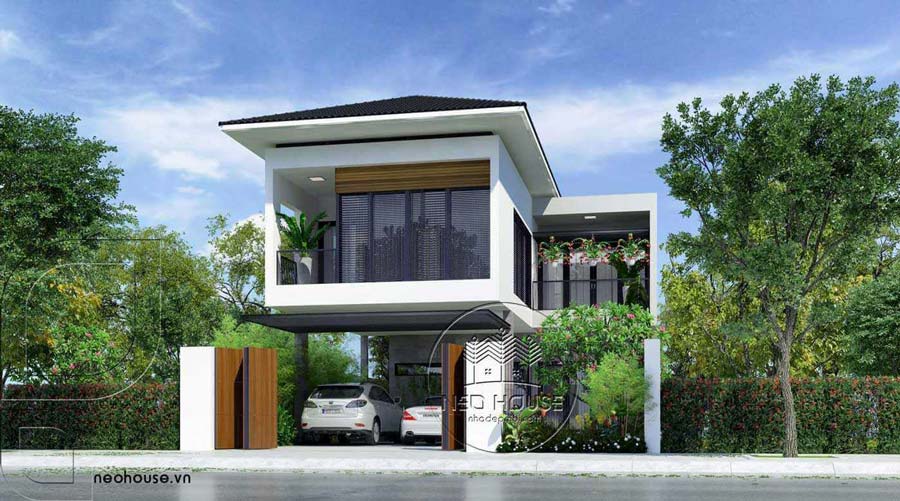 25 + 样板二层花园别墅设计案例-4