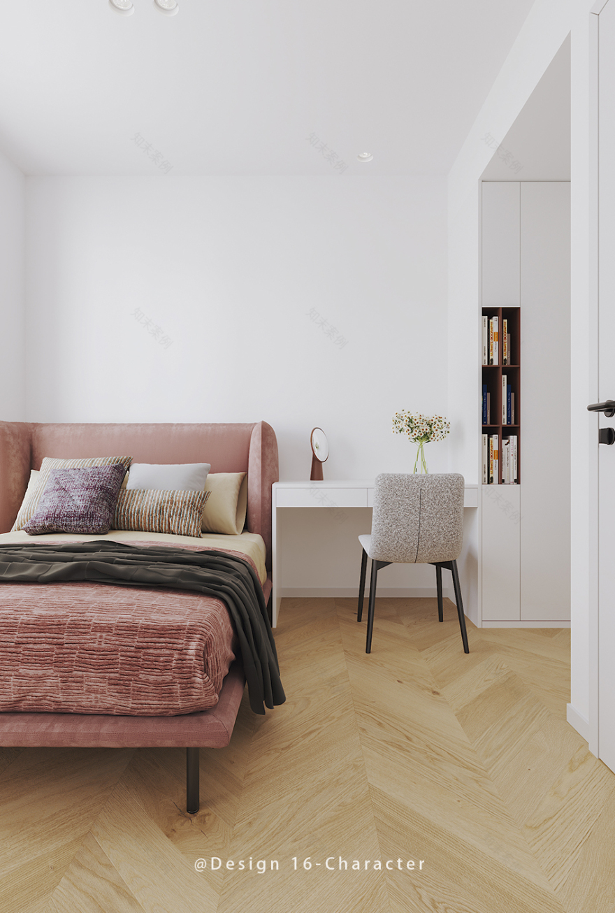 极简红白空间 | 少即是多,热烈与纯洁的碰撞-40