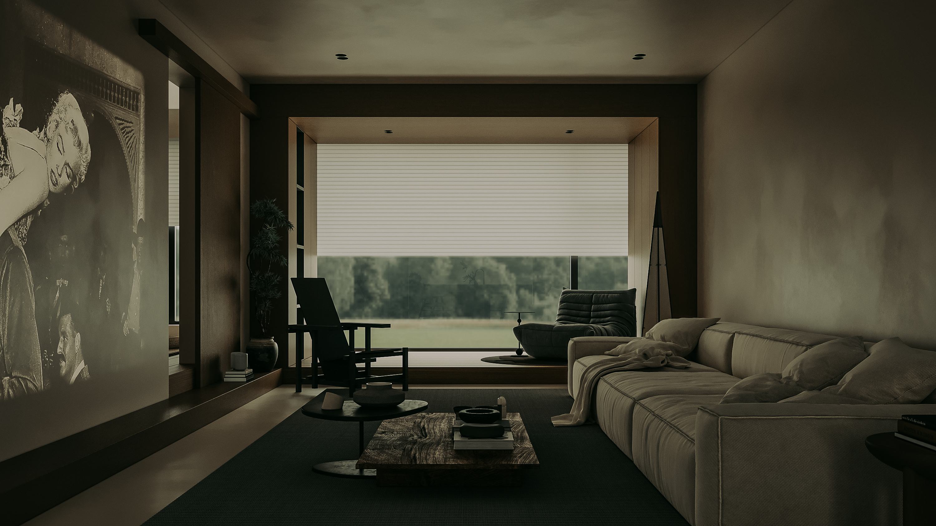 中古风+电影胶片室内设计-15