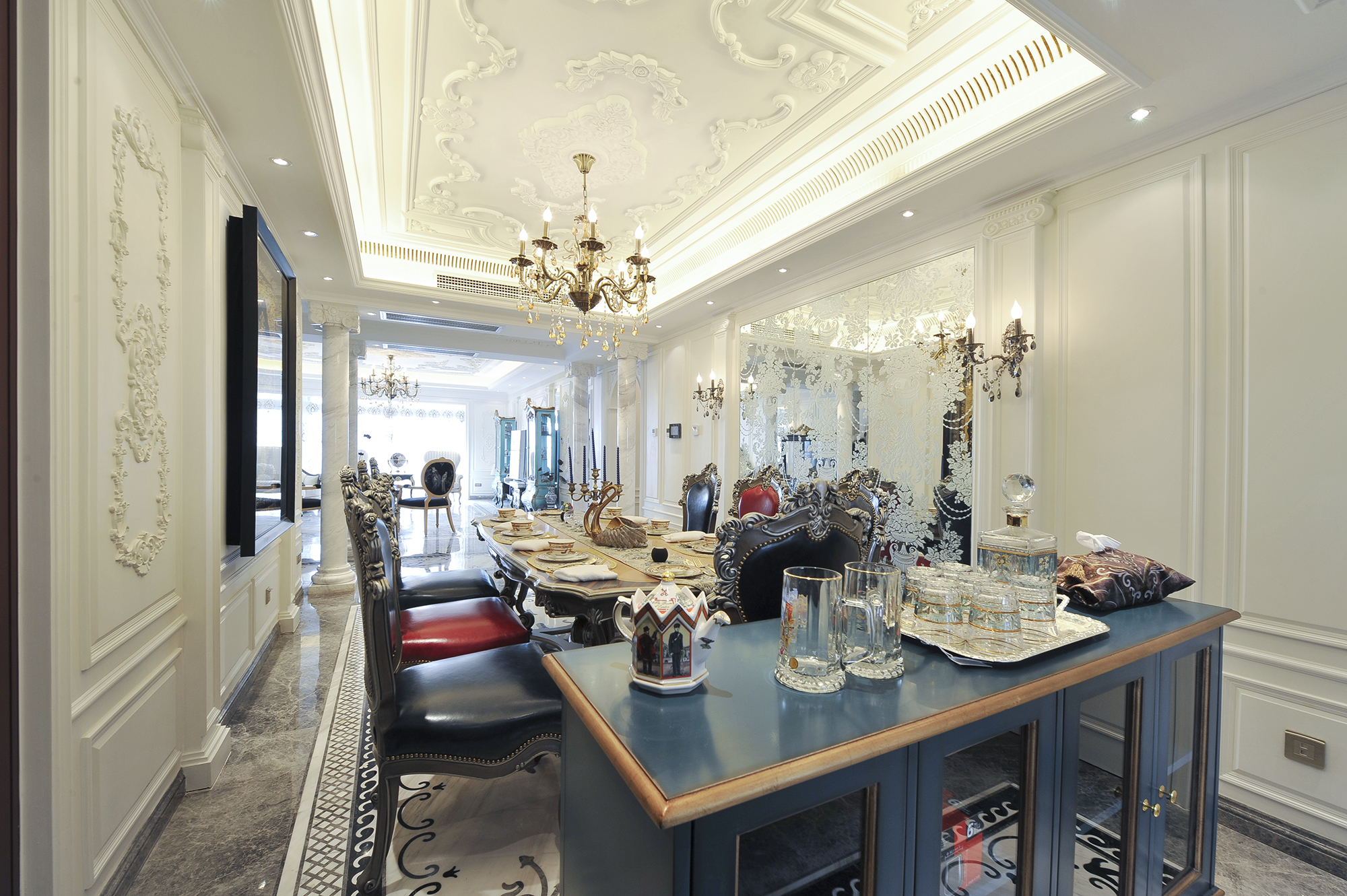 法式贵族风住宅的田园气息-13