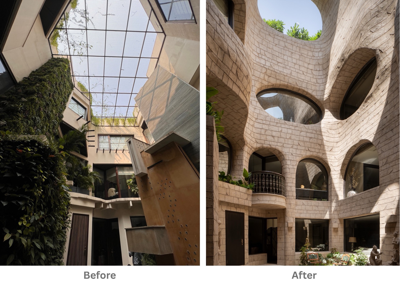 爱情之泉庭院丨印度新德里丨MOFA Studio-76