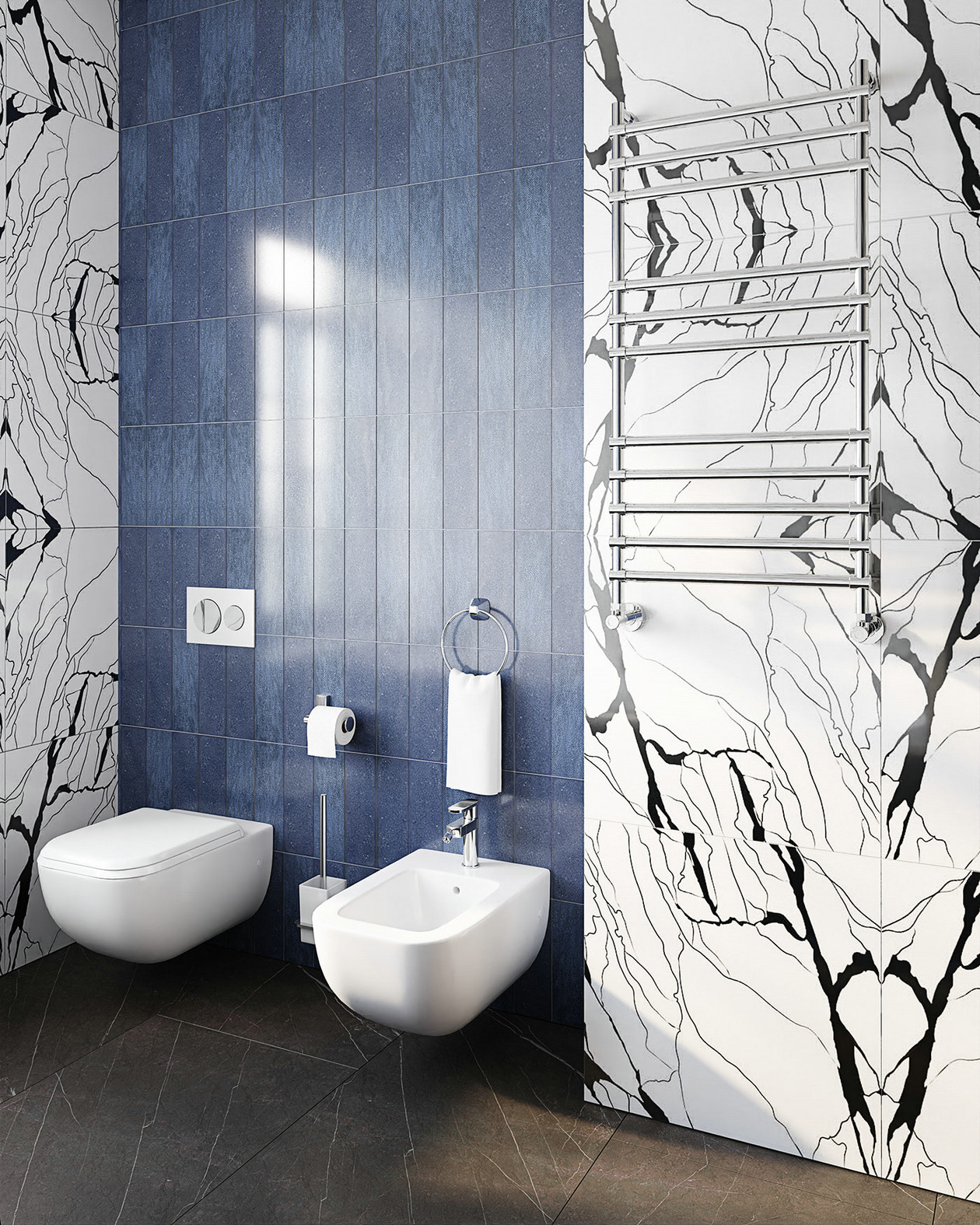 高级黑+蓝色组合设计-16